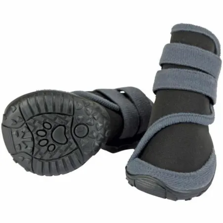 Dog shoes Kerbl Black Grey S