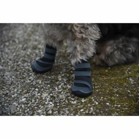 Dog shoes Kerbl Black Grey S