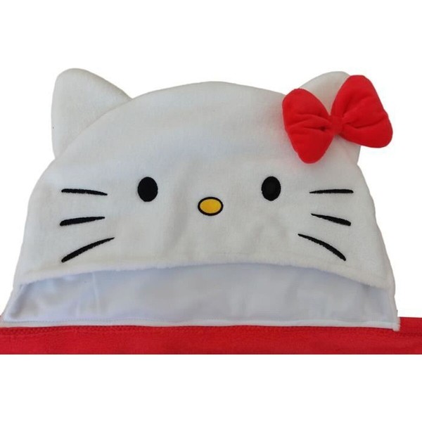 Antklodė Hello Kitty Raudona gyvūnai