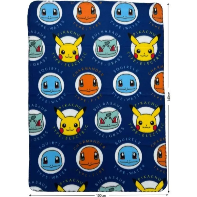 Antklodė Pokémon 25 x 7 x 13 cm Spalvotas gyvūnai