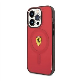 Ferrari Translucent MagSafe - Case foriPhone 14 Pro Max (Red)