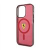 Ferrari Translucent MagSafe - Case foriPhone 14 Pro Max (Red)