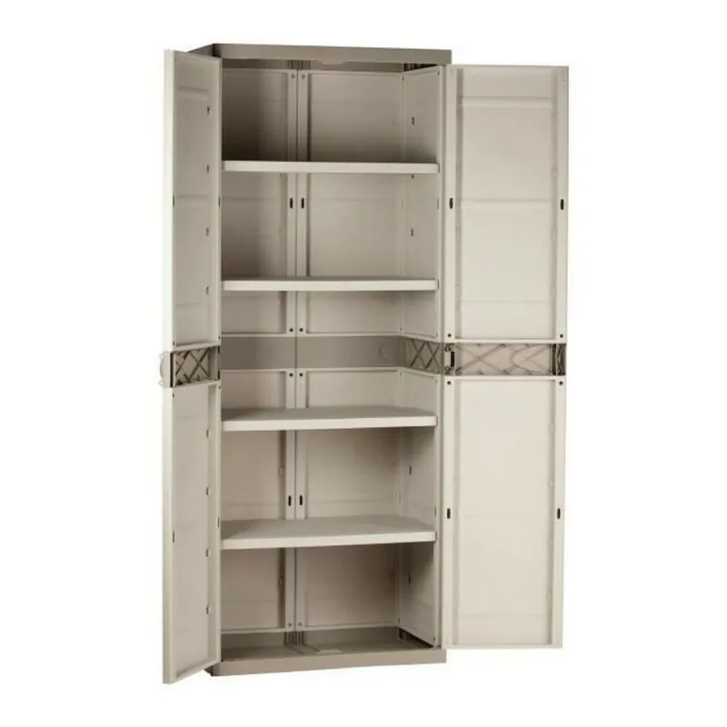 Cupboard Plastiken Beige Plastic