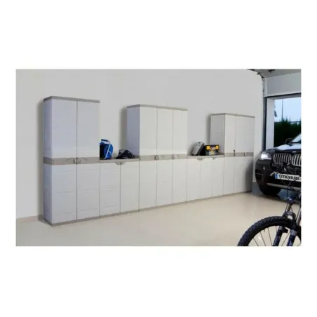 Cupboard Plastiken Beige Plastic