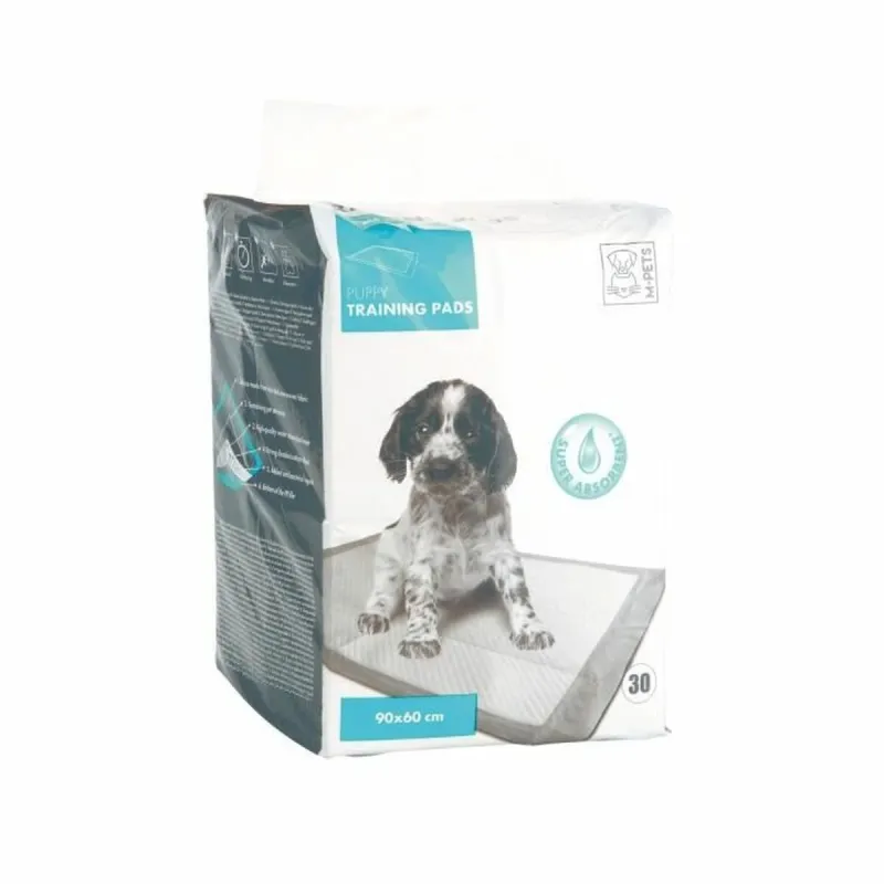 Puppy training pad MPETS White Polyethylene Cellulose (30 Units)