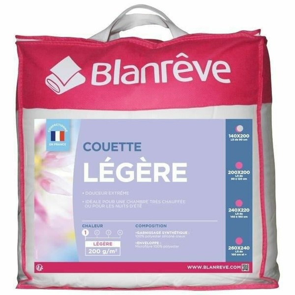 Untuvapeite Blanreve Valkoinen 200 g/m² 140 x 200 cm