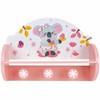 Wall mounted coat hanger Fun House Pinkki Puu MDF (33 x 46 x 15 cm)