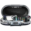 Kannettava kassakaappi turvakaapelilla Master Lock 5900EURD Musta ABS 6 x 12,9 x 24 cm