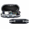 Kannettava kassakaappi turvakaapelilla Master Lock 5900EURD Musta ABS 6 x 12,9 x 24 cm