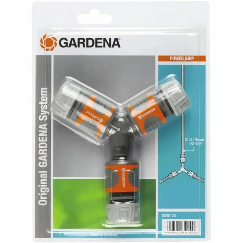 Žarnos jungtis Gardena 18287-20 Ø 15 mm 1/2" Trigubas Drėkinimo sistema