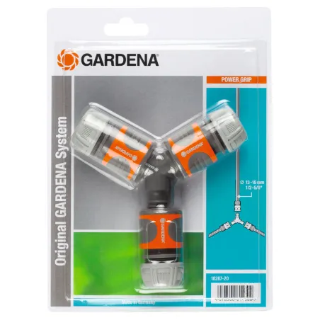 Hose connector Gardena 18287-20 Ø 15 mm 1/2" Triple Irrigation system