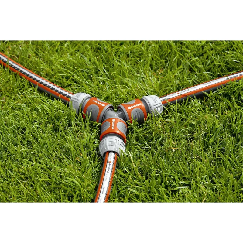 Шланговый соединитель Gardena 18287-20 Ø 15 mm 1/2" Тройной Ирригационная система