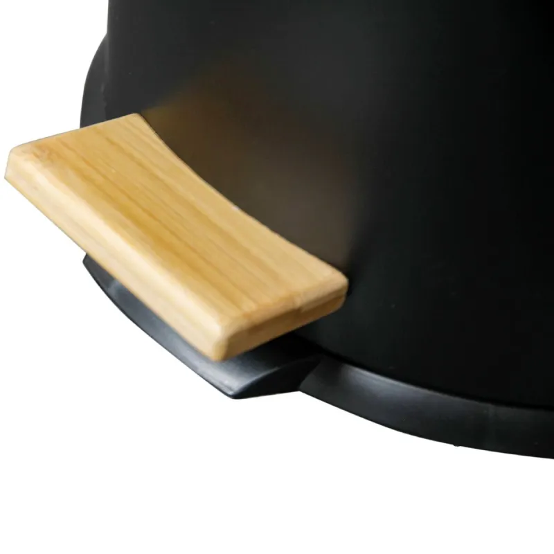 Atkritumu Tvertne Kitchen Move   Melns Melns matēts 30 L