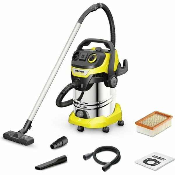 Mitrais un sausais putekļu sūcējs Kärcher WD 6 P S V-30/6/22/T 23 kPa 30 L 1300 W Pūtējs
