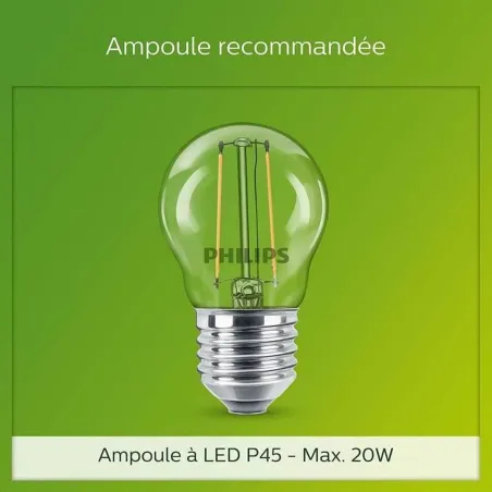 Lamppu Philips Luminarias de exterior Antrasiitinharmaa E27 230 V 2700 K