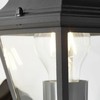 Sieninis apšvietimas Brilliant Nissie E27 60 W Juoda