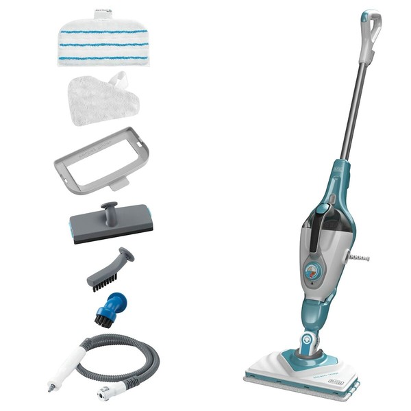 Tvaika Tīrītājs Black & Decker Steam-Mop 500 ml 1600 W