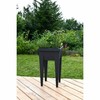 Подставка под цветочный горшок EDA   овощи Стол для выращивания 38,5 x 38,5 x 68 cm