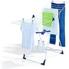 Clothes Line Leifheit 81408 CLASSIC 200 Flex Steel polypropylene Plastic Blue White 20 m