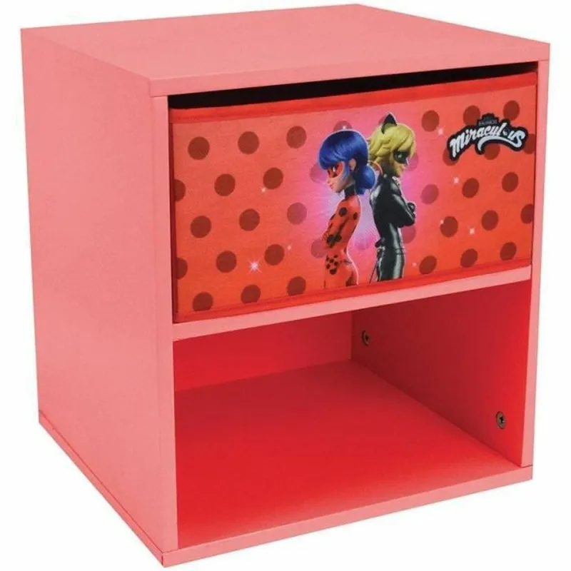 Ночной столик Fun House Miraculous Ladybug 36 x 33 x 30 cm