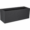 Kukkaruukku EDA   Musta Antrasiitinharmaa 79,5 x 29,5 x 29,5 cm