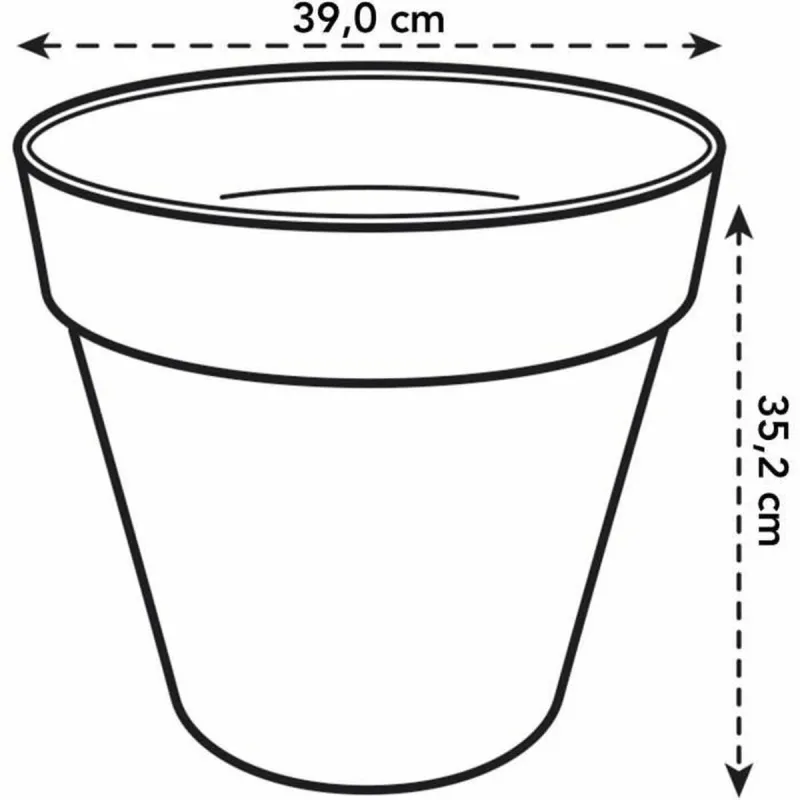 Банка Elho   Круглая Пластик Ø 40 cm