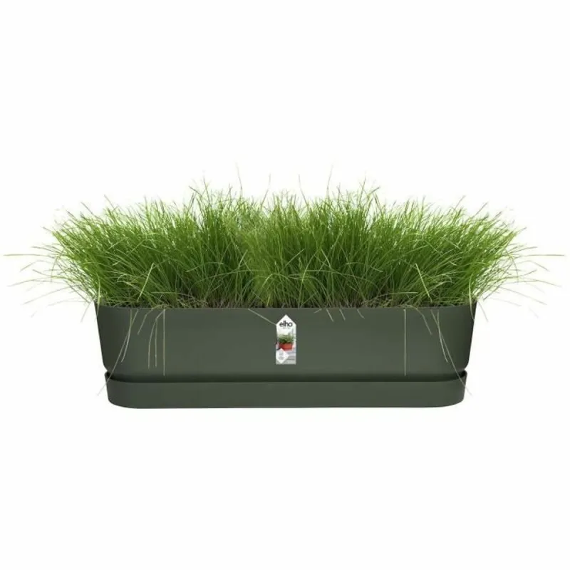 Balkona Puķu Kaste Elho   50 cm Melns Plastmasa