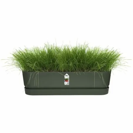 Balkona Puķu Kaste Elho   50 cm Melns Plastmasa