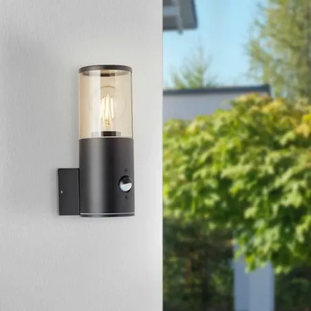 Sienas gaisma Brilliant Melns 20 W