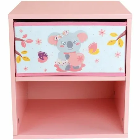 Yöpöytä Fun House CALLY MIMI KOALA Pinkki 36 x 33 x 30 cm