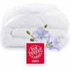 Antklodė DODO Champs de Lin Balta 450 g/m² 200 x 200 cm