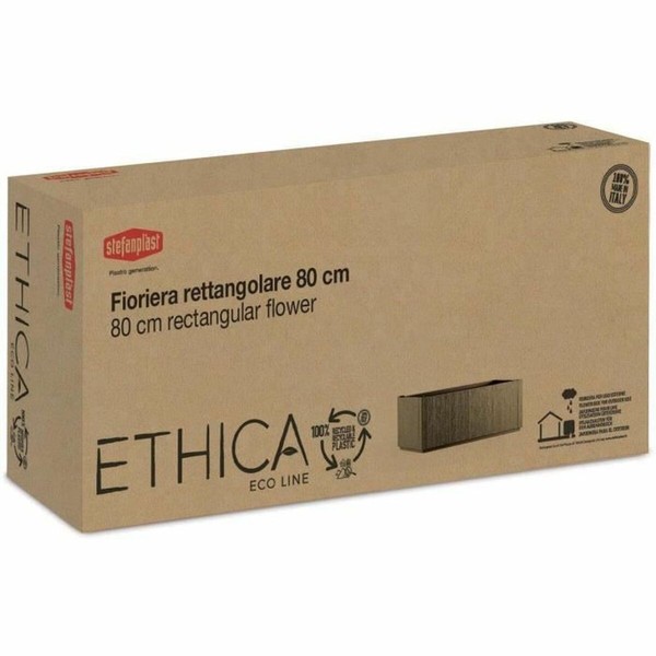 Pušķi Starwax Melns Taisnstūra 80 cm