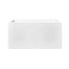 Stiklainis Elho 59 x 30 x 29 cm Balta Plastmasinis Stačiakampis Šiuolaikiškas