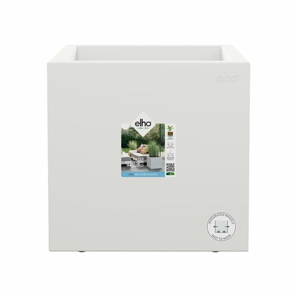 Pušķi Elho 29,5 x 29,5 x 49,5 cm Balts Plastmasa Kvadrāta Moderns