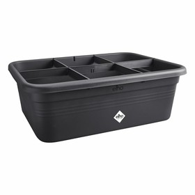 Pušķi Elho 7,4 x 76 x 26,8 cm Melns Plastmasa Kvadrāta