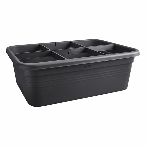 Pušķi Elho 7,4 x 76 x 26,8 cm Melns Plastmasa Kvadrāta