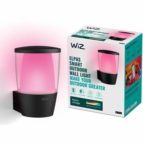Sieninis apšvietimas Wiz Juoda Metalinis Plastmasinis 950 Lm