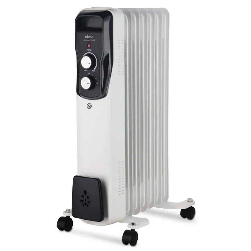 Oil-filled Radiator (7 chamber) UFESA ANTARES 1500 White 1500 W With wheels