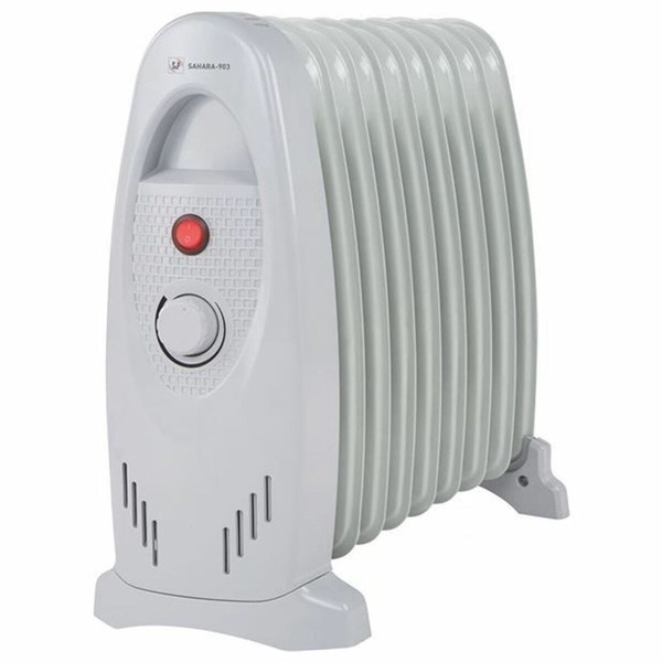 Lämpöpatteri S&P SAHARA 903 Valkoinen 900 W