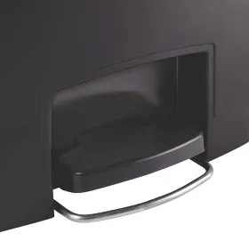 Roskakori Rubbermaid TAPA BASCULANTE Valkoinen Musta Muovinen 25 L