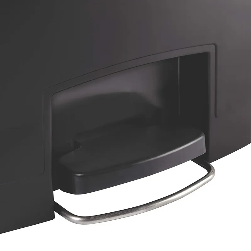Мусорное ведро Rubbermaid TAPA BASCULANTE Белый Чёрный Пластик 25 L