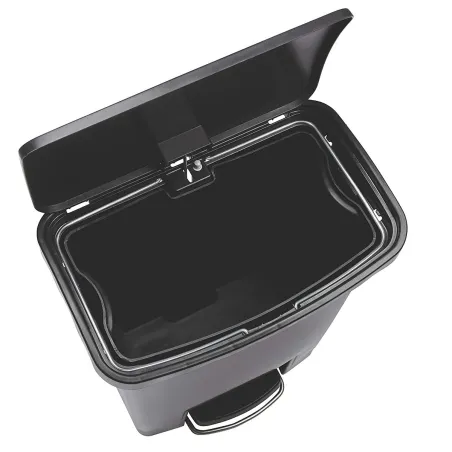 Šiukšlių dėžė Rubbermaid TAPA BASCULANTE Balta Juoda Plastmasinis 25 L