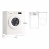 Washer - Dryer LG W4X1085NWH