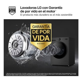 Washing machine LG F4X7009TBB 60 cm 1400 rpm 9 kg