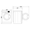 Washer - Dryer Whirlpool Corporation FFB9489BVSPT 9 kg