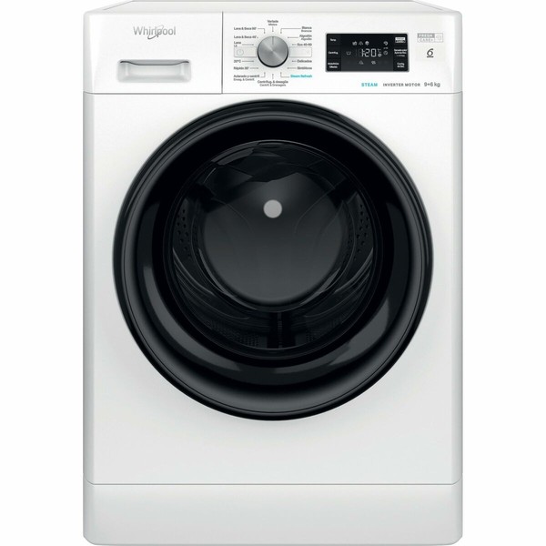 Washer - Dryer Whirlpool Corporation FFWDB964489BVSP 1400 rpm 9 kg 6 Kg