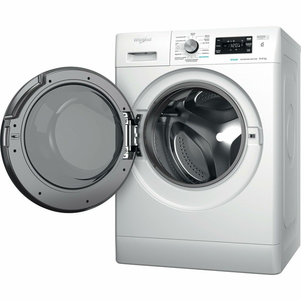 Washer - Dryer Whirlpool Corporation FFWDB964489BVSP 1400 rpm 9 kg 6 Kg