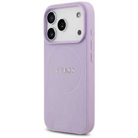 Guess Grained Ring MagSafe - Case iPhone 17 Pro (purple)