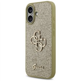 Guess Fixed Glitter Big 4G - Case iPhone 17 (gold)