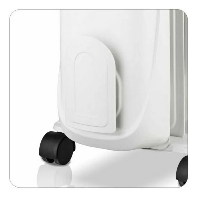 Öljytäytteinen lämpöpatteri (11-lokeroinen) Haeger OH011007A 2500 W Valkoinen